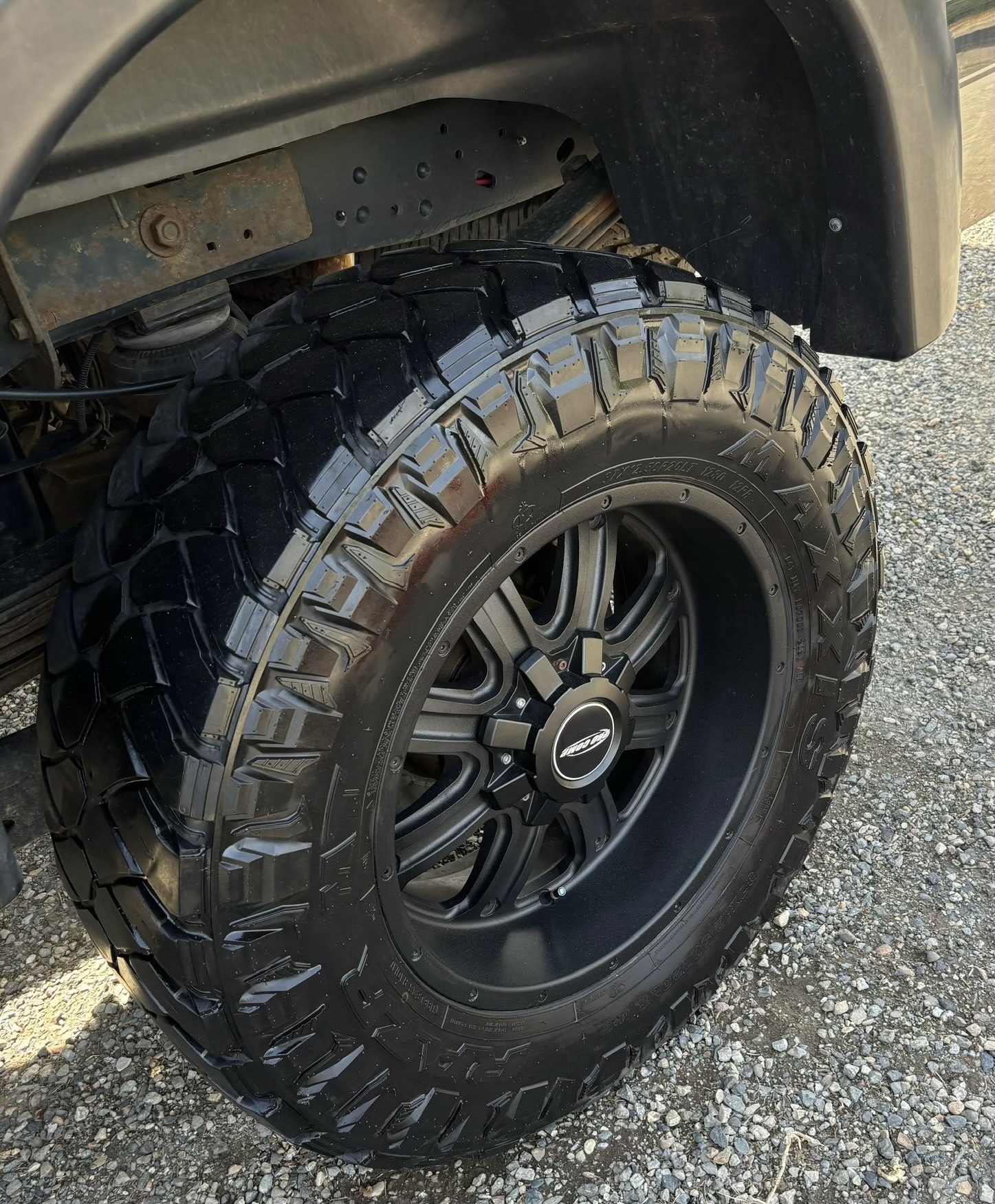 Tires after wash